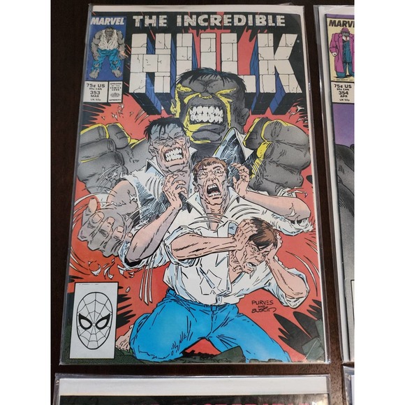 The Incredible Hulk - Lot of 6 Vintage Comic Books from Marvel - Picture 2 of 7